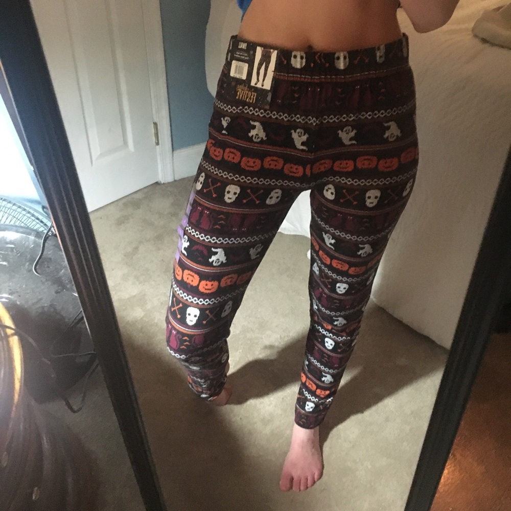 Festive Halloween legging pant